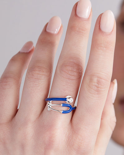Stethoscope Enamel Ring